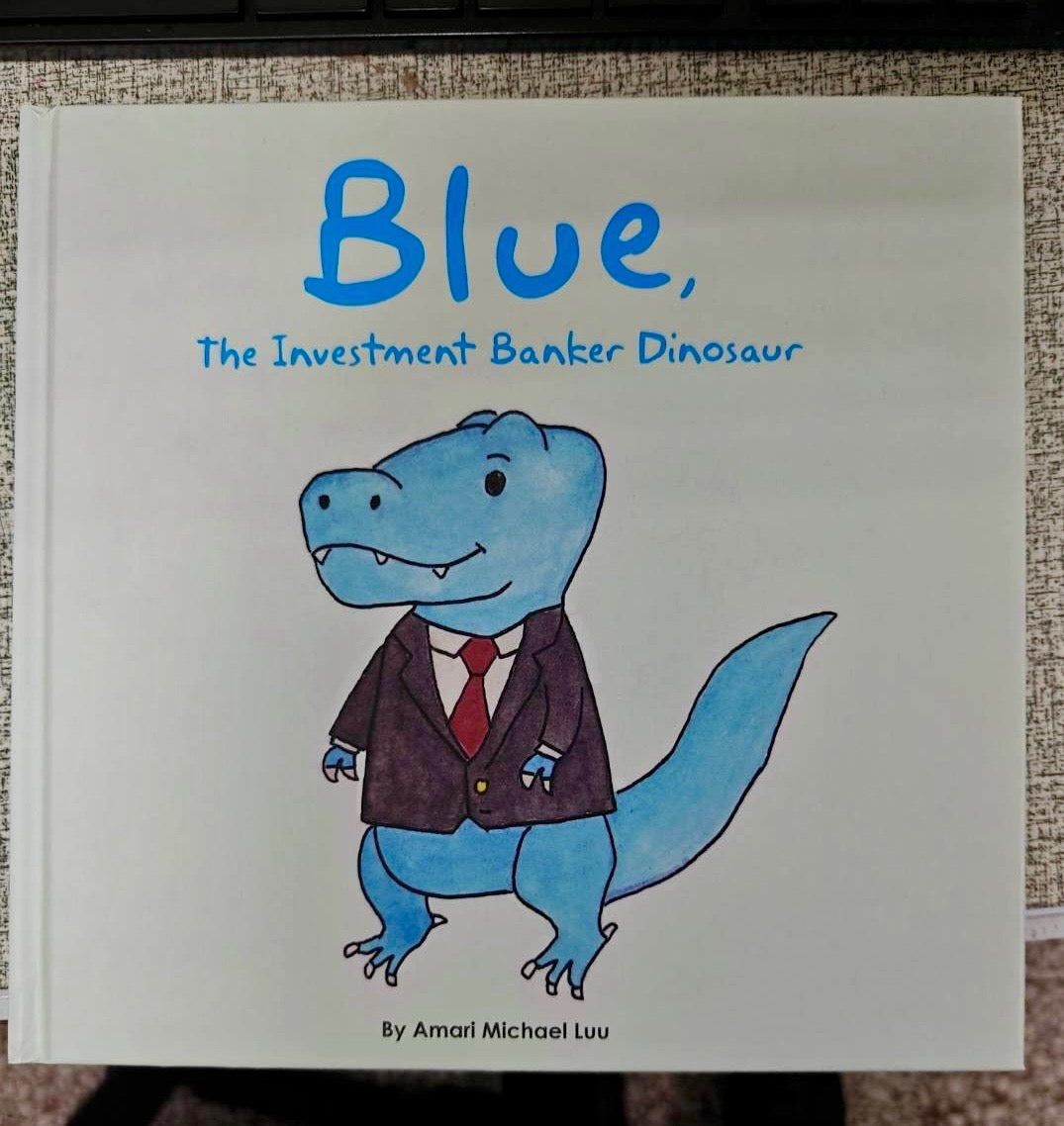 Blue, The Investment Banker Dinosaur